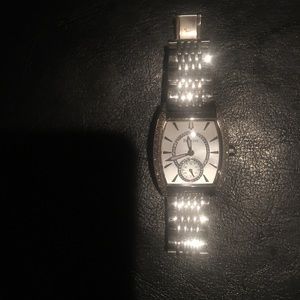Designer Bulova watch with diamonds
